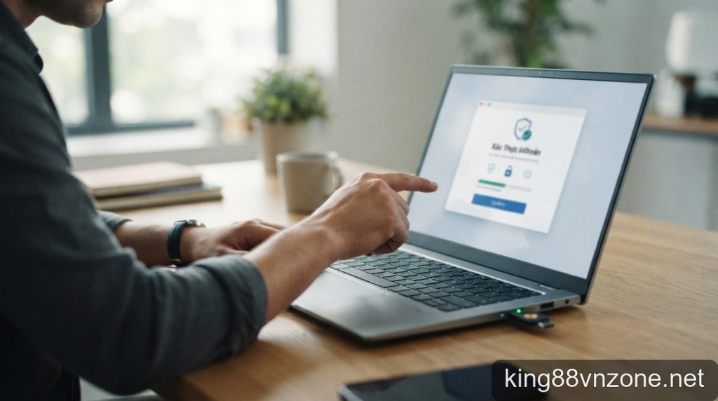 Bảo mật dữ liệu cá nhân 2026: Hướng dẫn thiết lập xác thực an toàn trên KING88